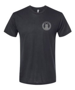 Adult Short Sleeve Black Tees