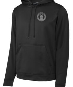 Adult Black Performance Hoodie