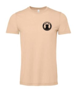 Adult Short Sleeve Coyote Brown Tees
