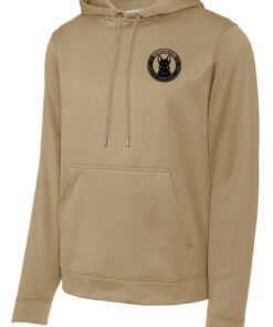 Adult Coyote Brown Performance Hoodie