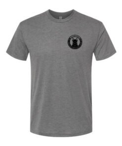 Adult Short Sleeve Gun Metal Tees